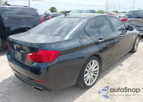 2011 BMW 550 Xi z USA, uszkodzony, nr VIN WBAFU9C52BC785629